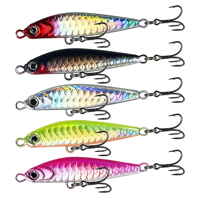 

Fishing Lure Jigging VIB Metal Hard Sinking Artificial Bionics Bait Spoon Saltwater Boat Tuna Bass Jig