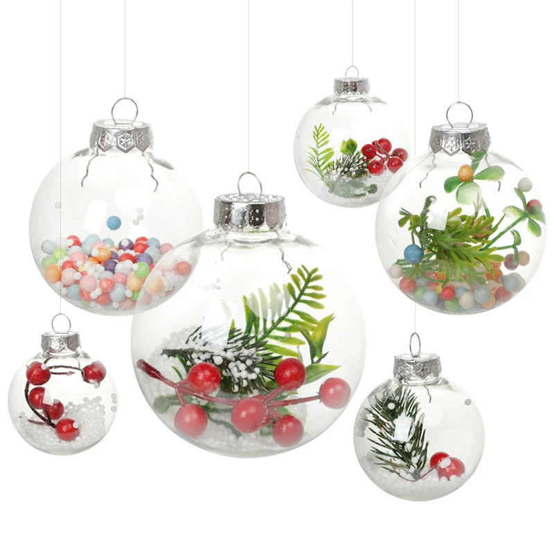 

Promotion - 20 Pieces x DIY Paintable/Shatterproof Christmas Bauble/Ball Decoration 80mm Plastic Disc Ornament