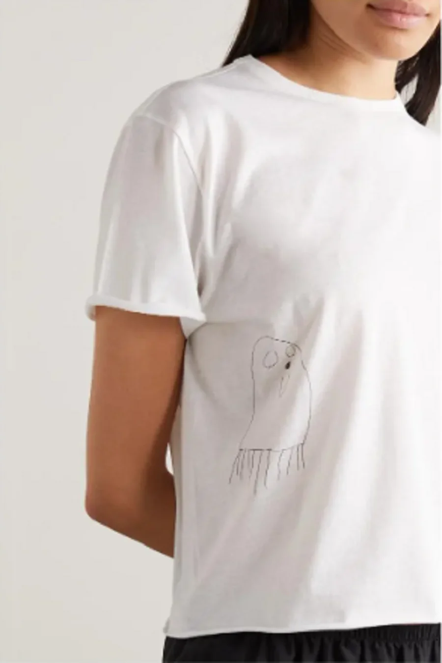 

Women Tees Letter Printed Short Sleeve Casual T-Shirt