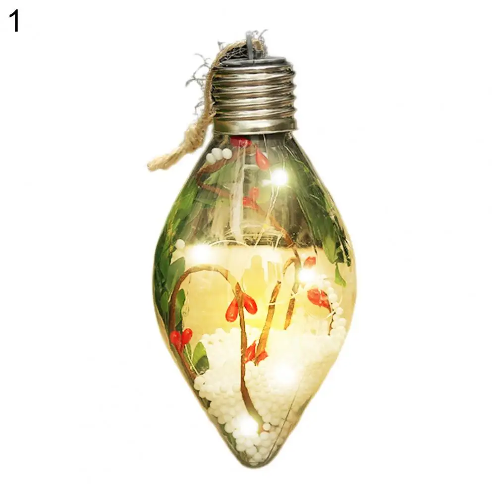 

Красивый шар для рождественской елки, красные фрукты, подвеска в виде лампочки, Рождественский шар, шар для рождественской елки