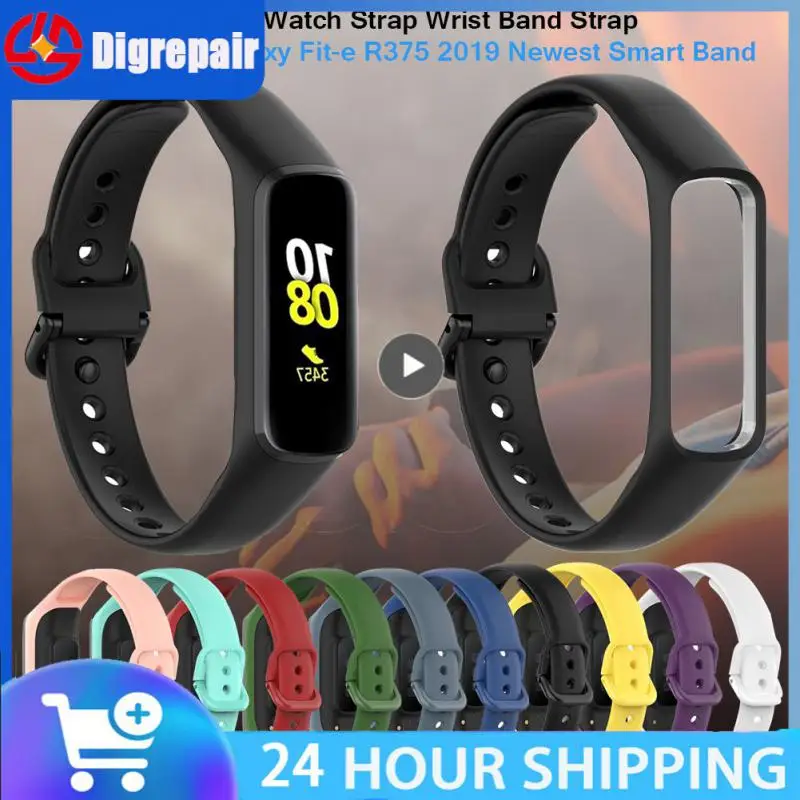 

Watch Strap Replacement Soft Smart Band Fitness Tracke Colorful Silicone Strap Wristband Accessories Smart Bracelet Band Strap