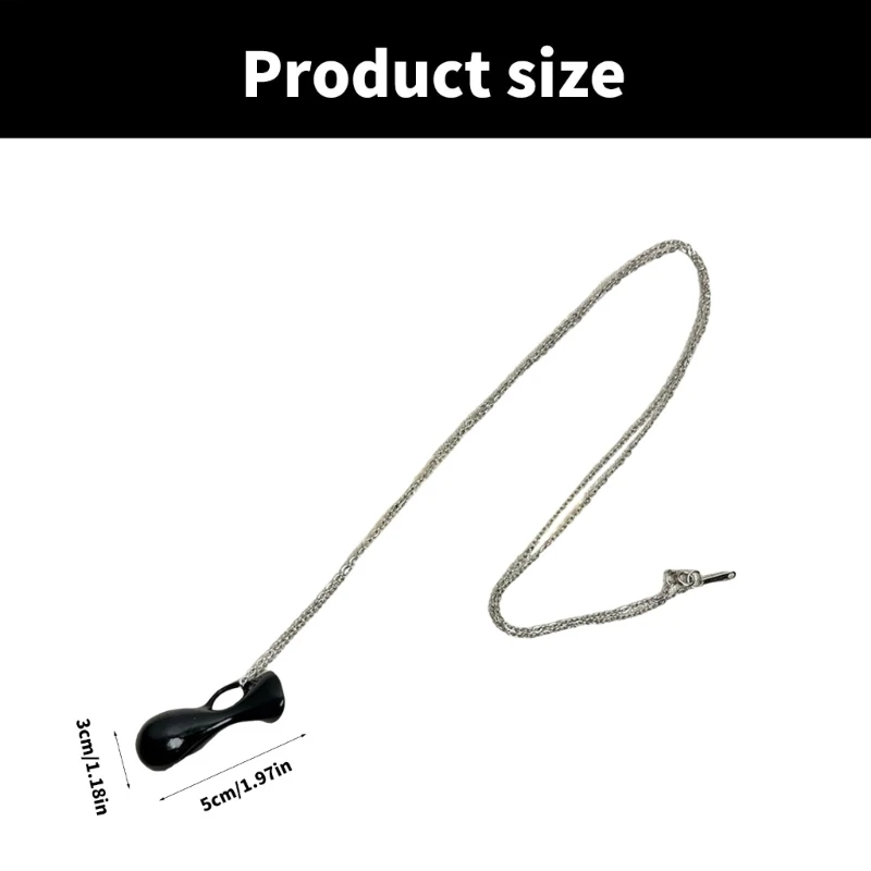 Элегантная женская цепочка для свитера с длинной подвеской в ​​виде бутылки