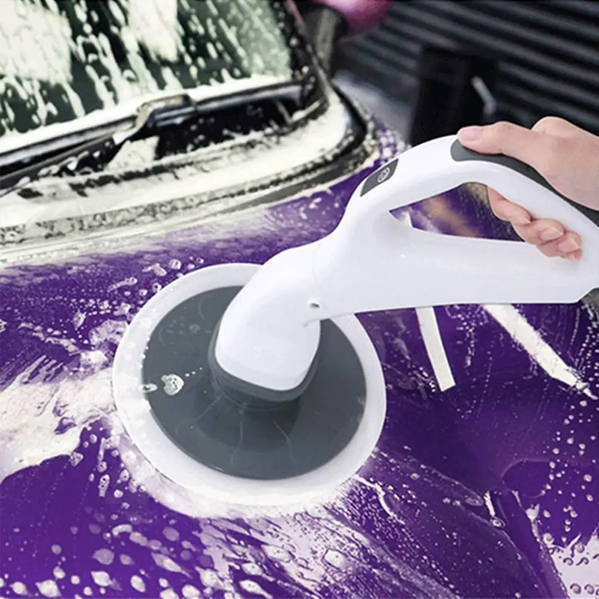 

Electric Cleaning Brush Cordless Spin Floor Scrubber Wireless Rotating Cleaner for Tub Sink Tile Scrubber Brush Cleaning Tools