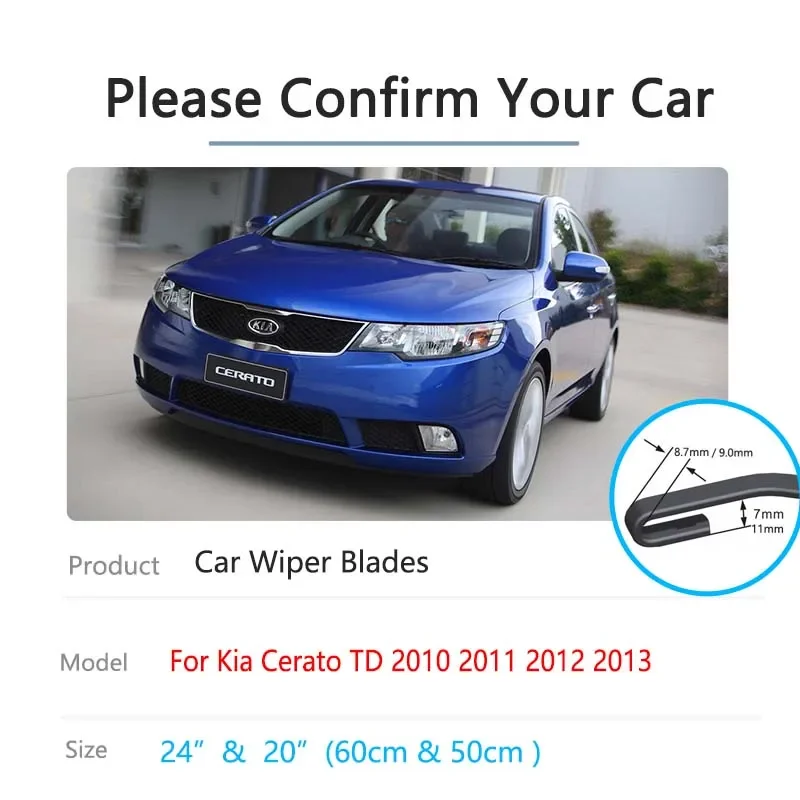 Для Kia Cerato Koup TD седан хэтчбек купе 2010 2011 2012 2013 ветровое стекло передние щетки