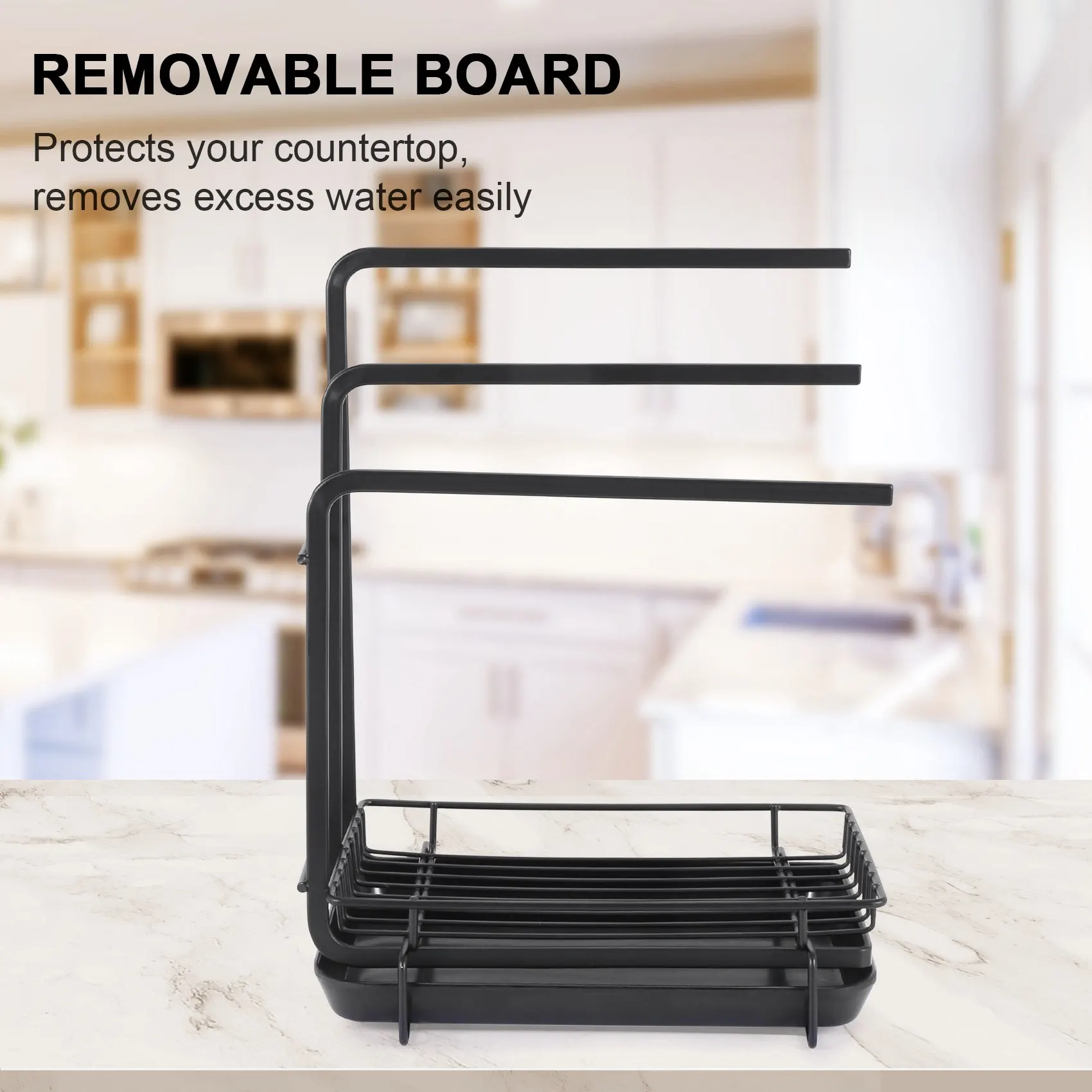 

Держатель губки с дренажной кастрюлей для раковины Kithcen, кухонная стойка для губки, мыла, мыла, посуды