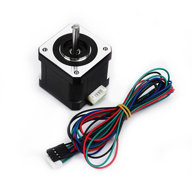 

2Pack 3D Printer Motors, 40mm High Torque Bipolar Dc Step Motor Kit, 0.46Nm Low Noise 42 2-Phrase Electric Motor