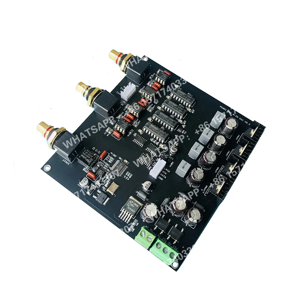 Фото Nvarcher R2R DAC PCM61, плата декодирования с четырьмя параллельными дифференциальными входами, в стиле Black Glue №3