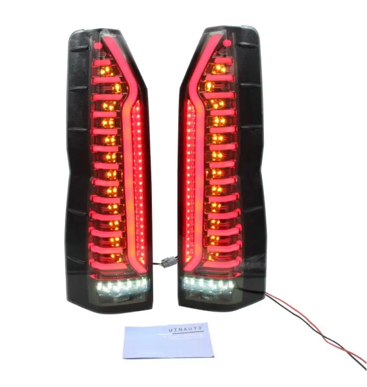 

Один комплект автомобильных фар на бампер, задние фары для Toyota Hiace, задние фары 2005 ~ 2018 лет, светодиодные задние фары, противотуманные фары Hiace...