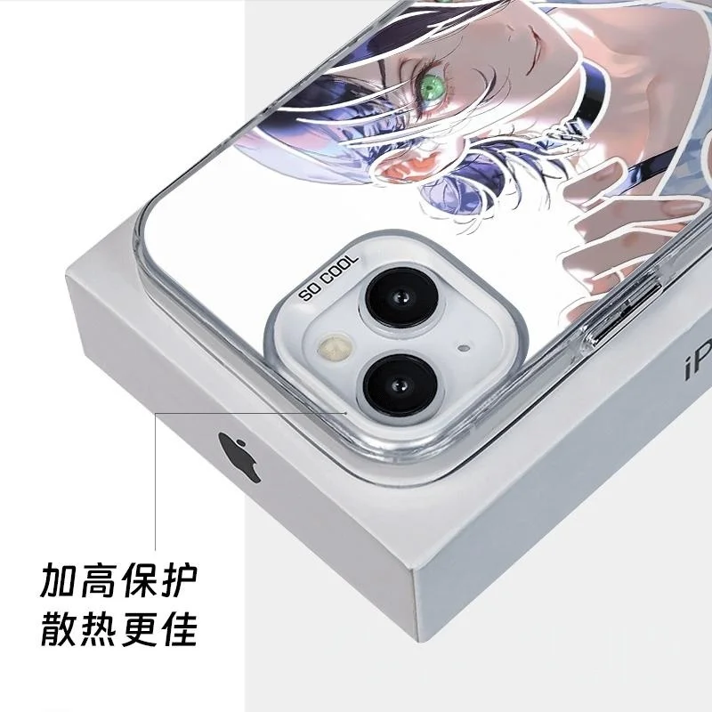 Фото Чехол для телефона Anime Chainsaw Man Reze для Samsung Galaxy S26 S25 S24 S23 S22 S21 S20 FE Ultra Edge Plus 4G 5G, матовый чехол с защитой от падения №4