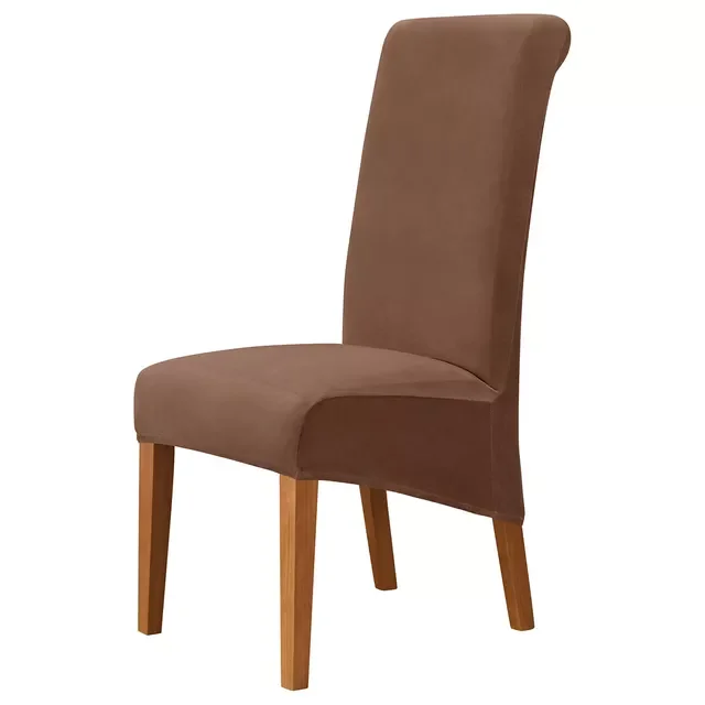

Dining Chair Covers Stretch Chair Covers for Dining Room Solid Color Chair Protector Covers Slipcover Parson Chair Covers