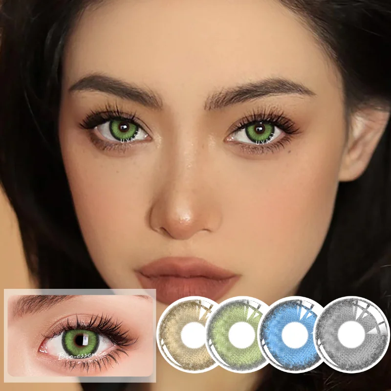 

Bio-essence 2Pcs/Pair New Portal Color Contact Lenses For Eyes Pupils Dress Colorcon Lenses Eye Contacts Beauty Aesthetic Lenses