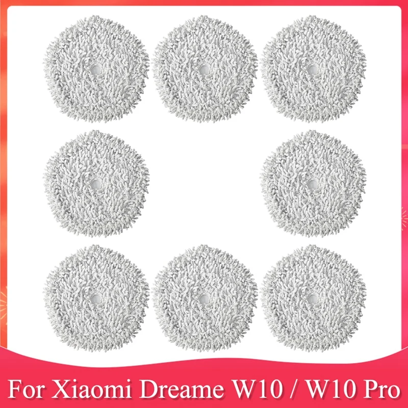 

Mop Cloth Replacement Accessories For Dreame W10 / W10 Pro Robot Vacuum Cleaner Spare Parts