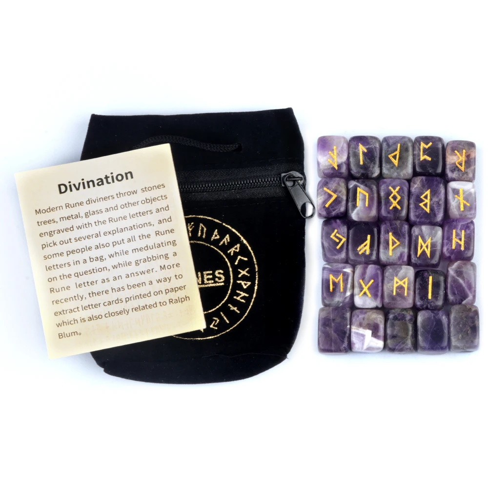 Набор рун из агата 25 шт. агата кристи немой свидетель