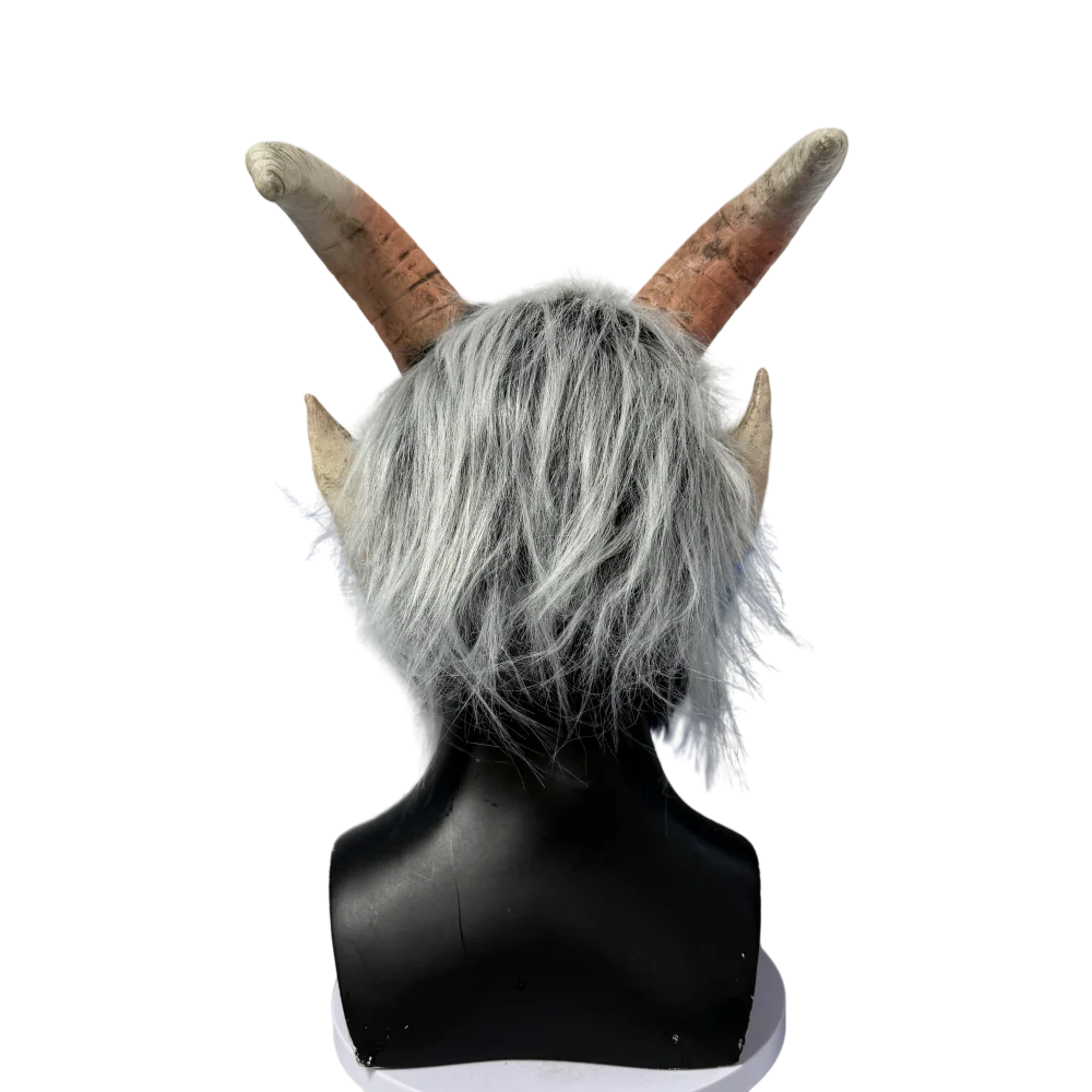 1 шт. рогатый монстр демон Люцифер маска ужасов латексные маски анфас косплей