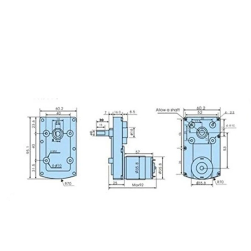 ASMC-04B200kg Портативный Большой цифровой рулевой механизм модель самолета рулевая