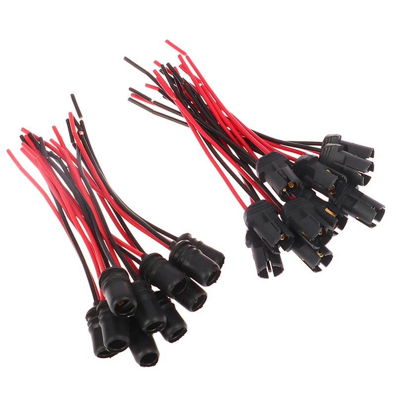 Фото 10 шт. DC12V T10 W5W 194 168 розетка держатель габаритного светильника разъем жгута проводов лампы запасные части автомобиля №1