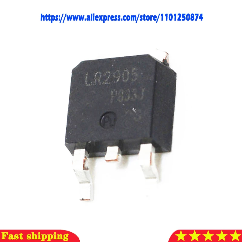 10 шт. IRLR2905 IRLR2905TRPBF TO252 55В 36A |