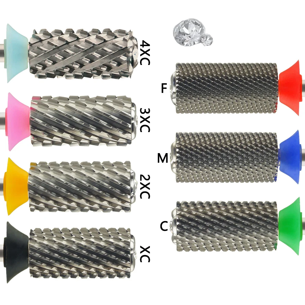 Кристаллическое сверло Asentale 6 мм с большим цилиндрическим верхом для дизайна