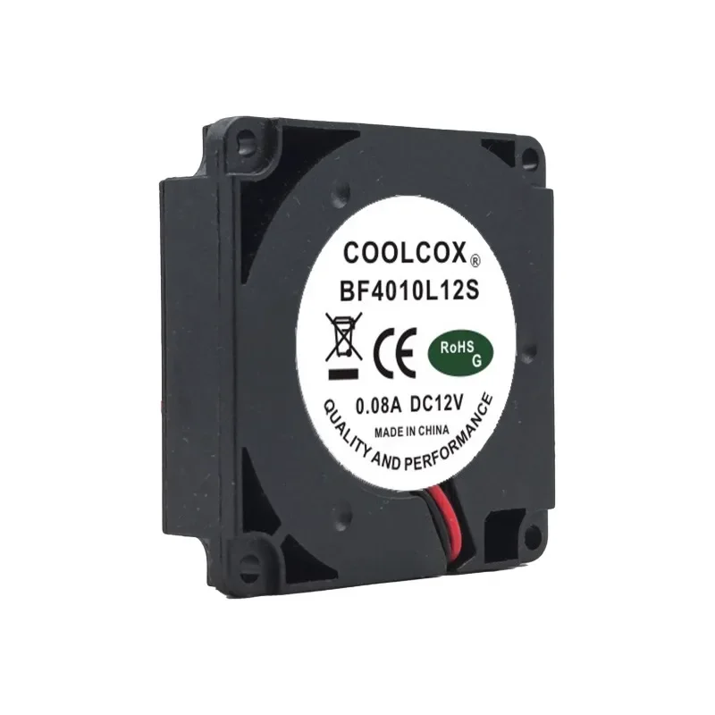 Новый вентилятор-кулер для COOLBOX BF4010L12S 12 В 0 08 А 3D-принтер турбовентилятор 40*40*10 мм