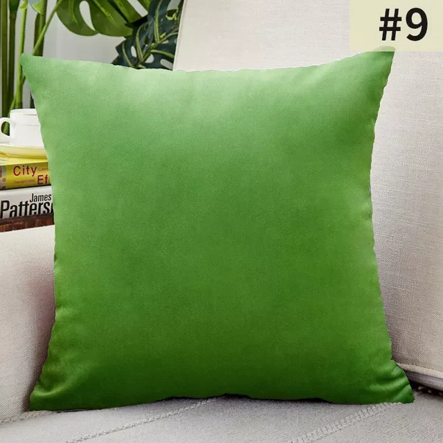 

Super Soft Cushion Cover Velvet Pillow Cover For Sofa Living Room Housse De Coussin 30x50cm Decorative Pillows Nordic Decoration