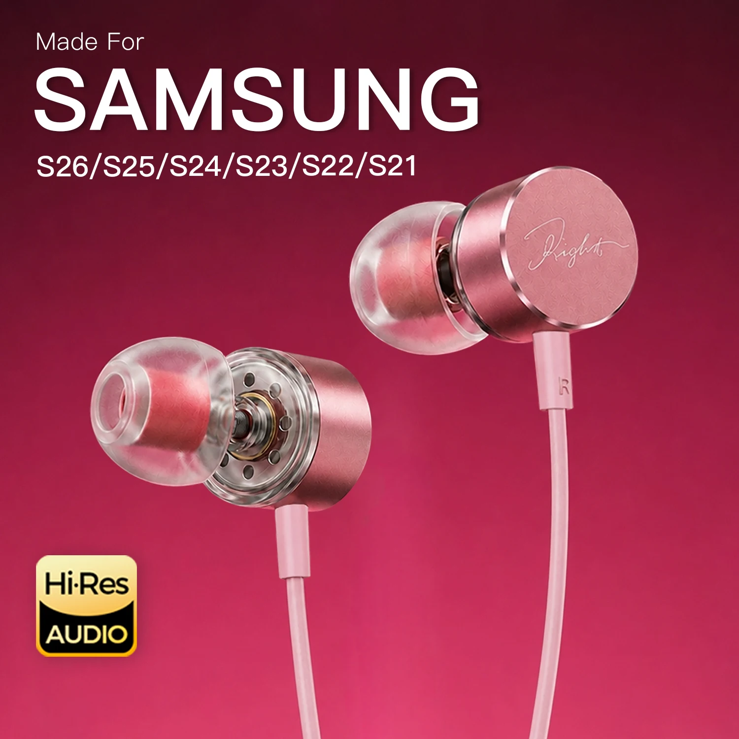 Фото Проводные наушники Type-C для Samsung Galaxy S25 S24 S23 S22, HiFi стерео наушники с басами для A54 A34 Note 20 10, аксессуары №1