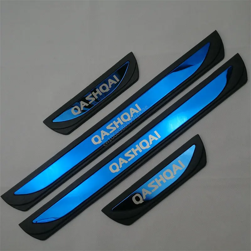 Накладка на порог для Nissan QASHQAI 2016- 2021ABS