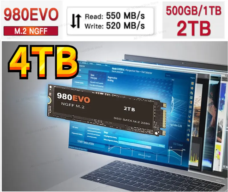 

Original 2TB M.2 SSD 500GB NGFF SSD hard Drive 980EVO NVMe pcie 970 PRO Hdd Hard Disk Internal Hard Disk For Laptop/Desktop/mac