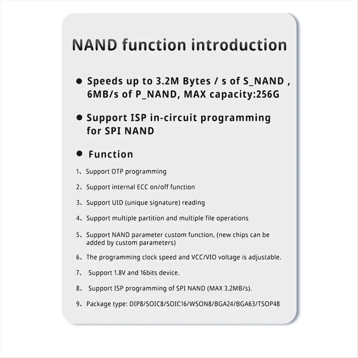 Фото Можно приобрести программатор XGecu T48 TL866II USB с 30 адаптерами для SPI/Nor/NAND Flash, BIOS, MCU, EEPROM, PIC, AVR. №2