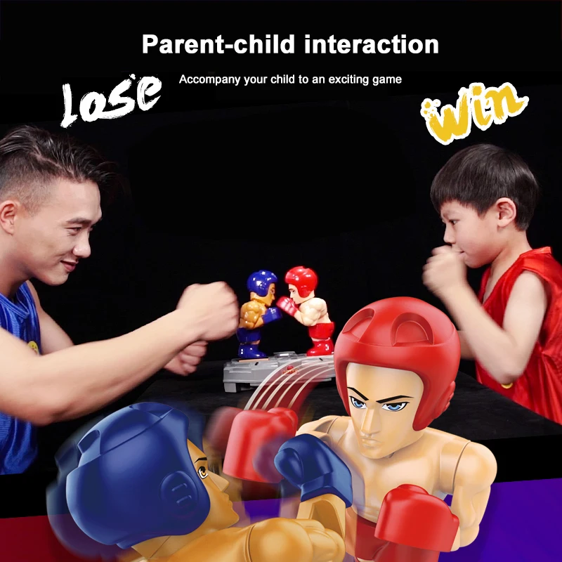 

Remote Sensing Fighting Robot Boxing Fighting Double Game Interactive Educational Electric Children's Toy