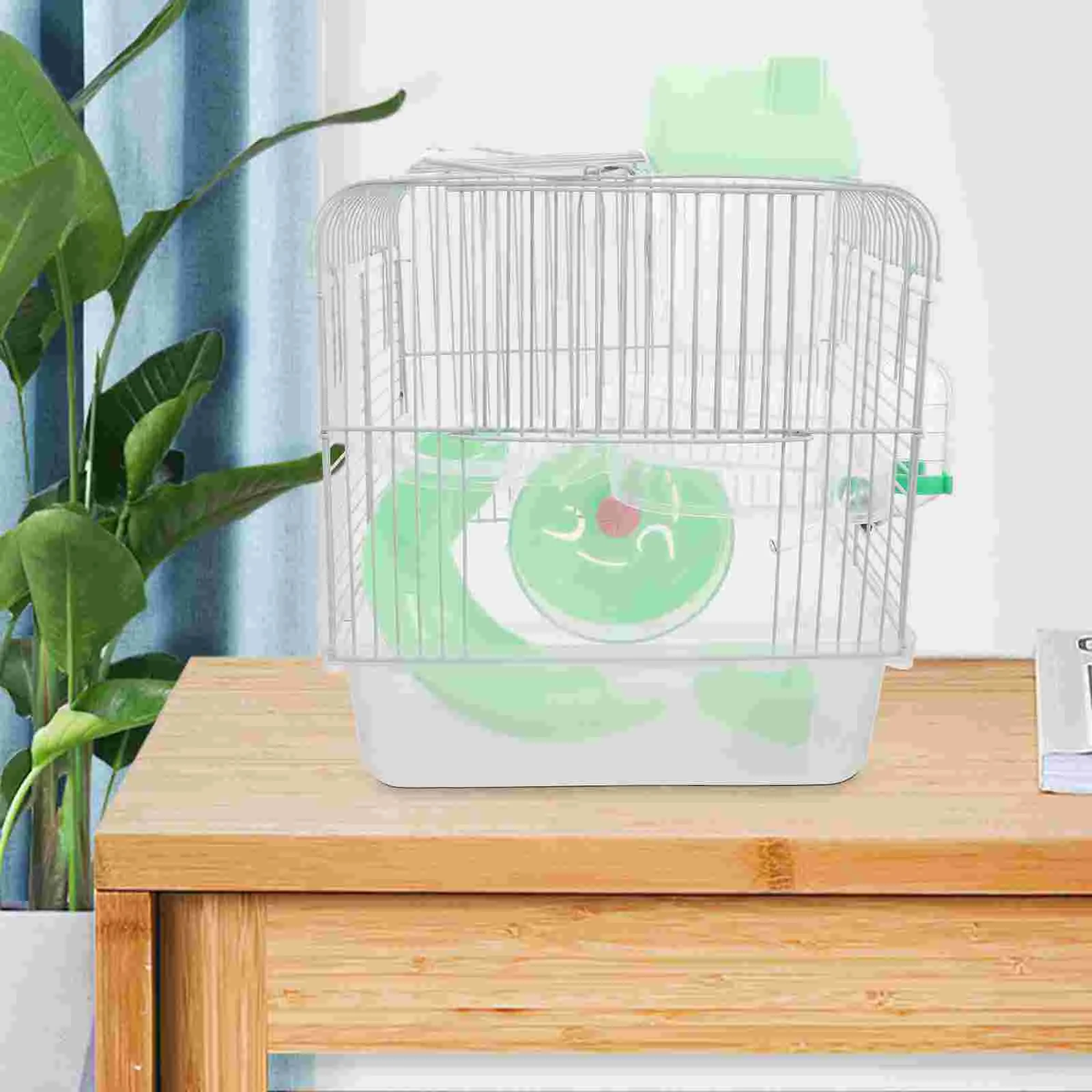 Клетка для хомяка двухслойные принадлежности маленьких домашних животных замок