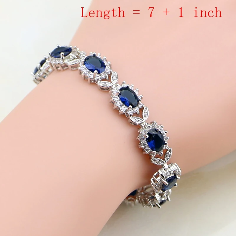 Комплект из колье серёг и кольца серебра 925 пробы