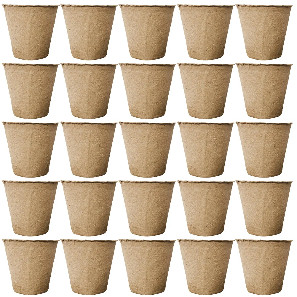 

Garden Propagator Cups Paper Nursery Pot Indoor House Plants Planter Pots Starter Gardening Supply