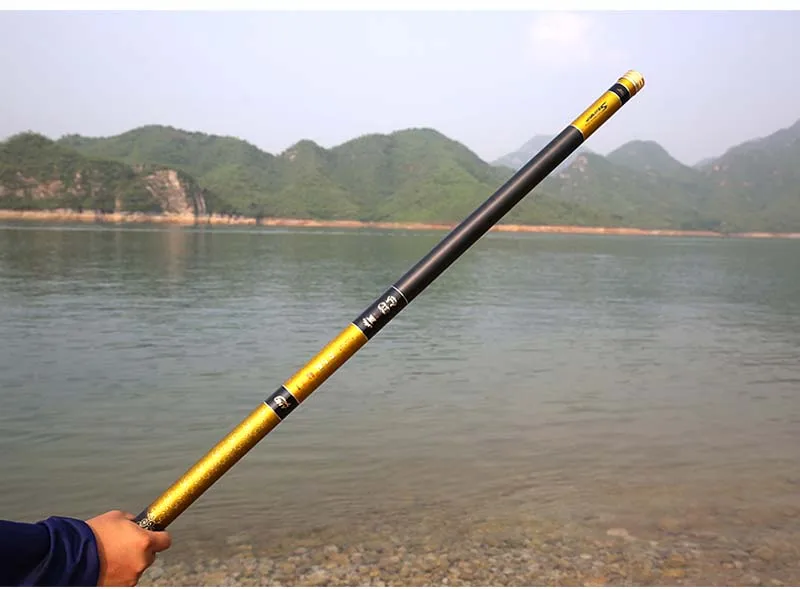 8m 9m 10m 11m 12m 13m 14m 15m Carbon Fiber Fishing Rod Ultra Hard Light TelescopicFeeder Pole Carp Fishing Spare Parts A544 enlarge