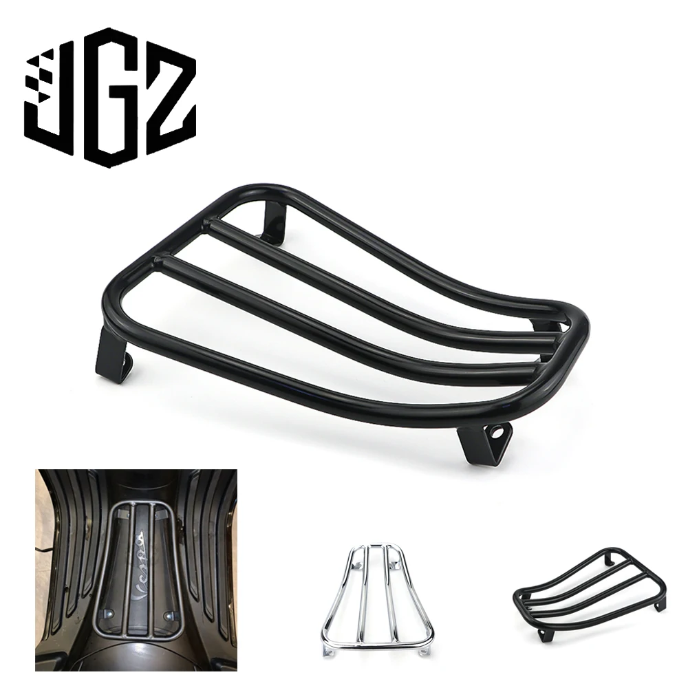 

Motorcycle Parts Aluminum Pedal Front Luggage Rack Bracket For VESPA GTS 150 250 300 GTV 2013 2014- 2019 2020 2021 Accessories