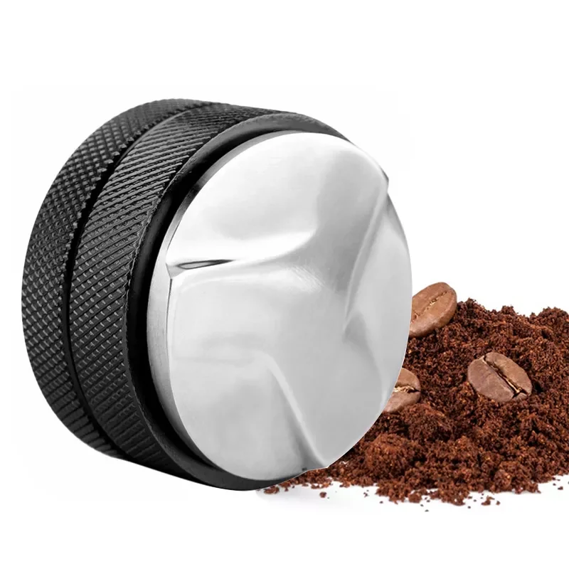 

Manual Barista Powder Coffee Espresso Latte 58mm Tamper Distributor Leveler Tool Three Angled Slopes Kitchen Accessories