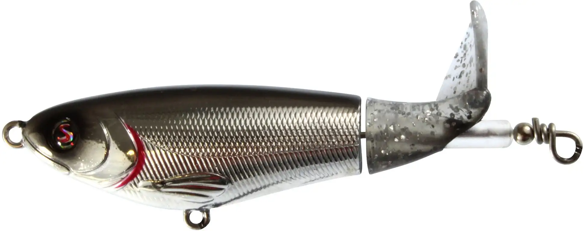 

Whopper Plopper 110 Chrome Hard Plastic Fishing Lure