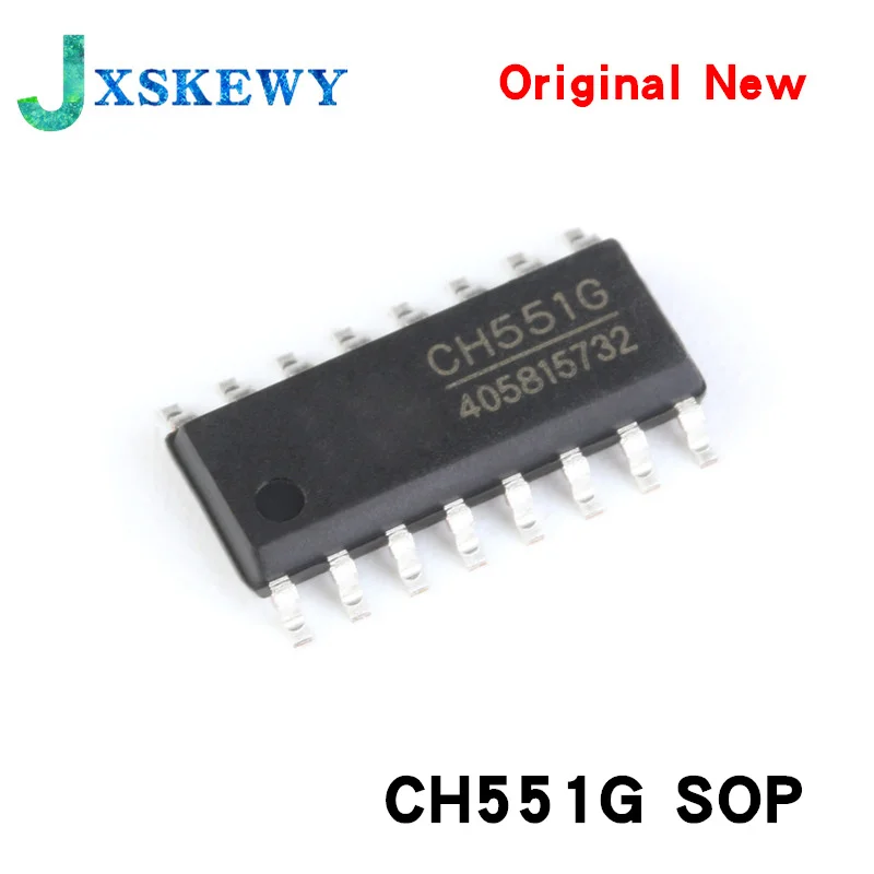 

5 шт. CH552G 8-битный USB-микрокомпьютер, новый и оригинальный