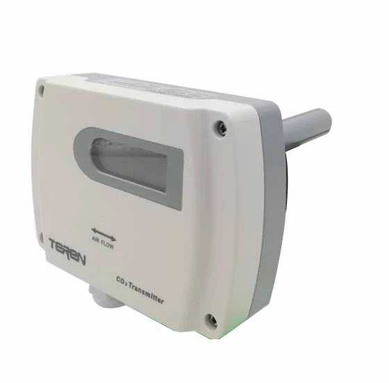 

Wall mount CO2 sensor transmitter
