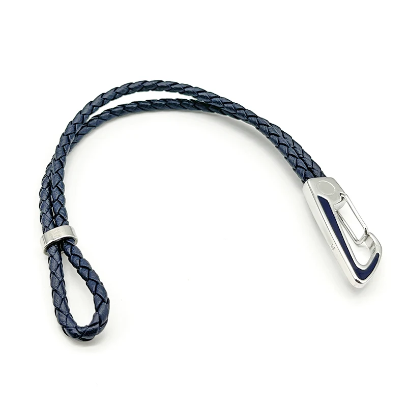 LAN MB Bracelet Luxury Designe Blue Black Oil Droplets Lobster Clasp PU Leather With Six Star Couple Rope