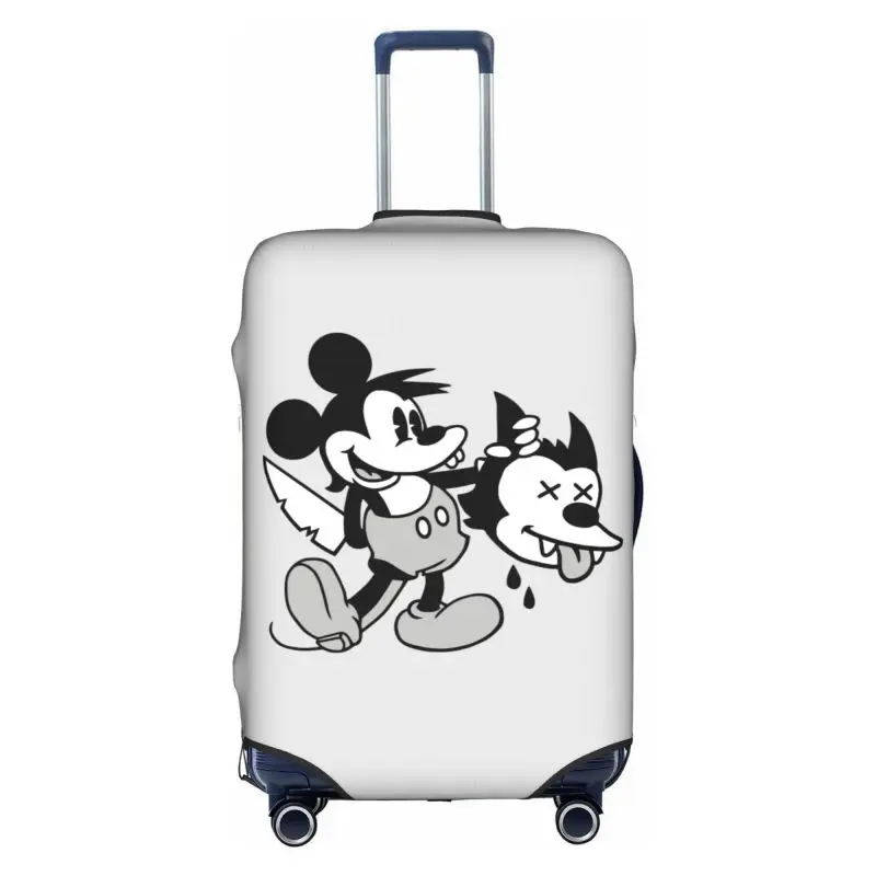 

Защитный чехол для чемодана на колесиках, с мультяшным принтом