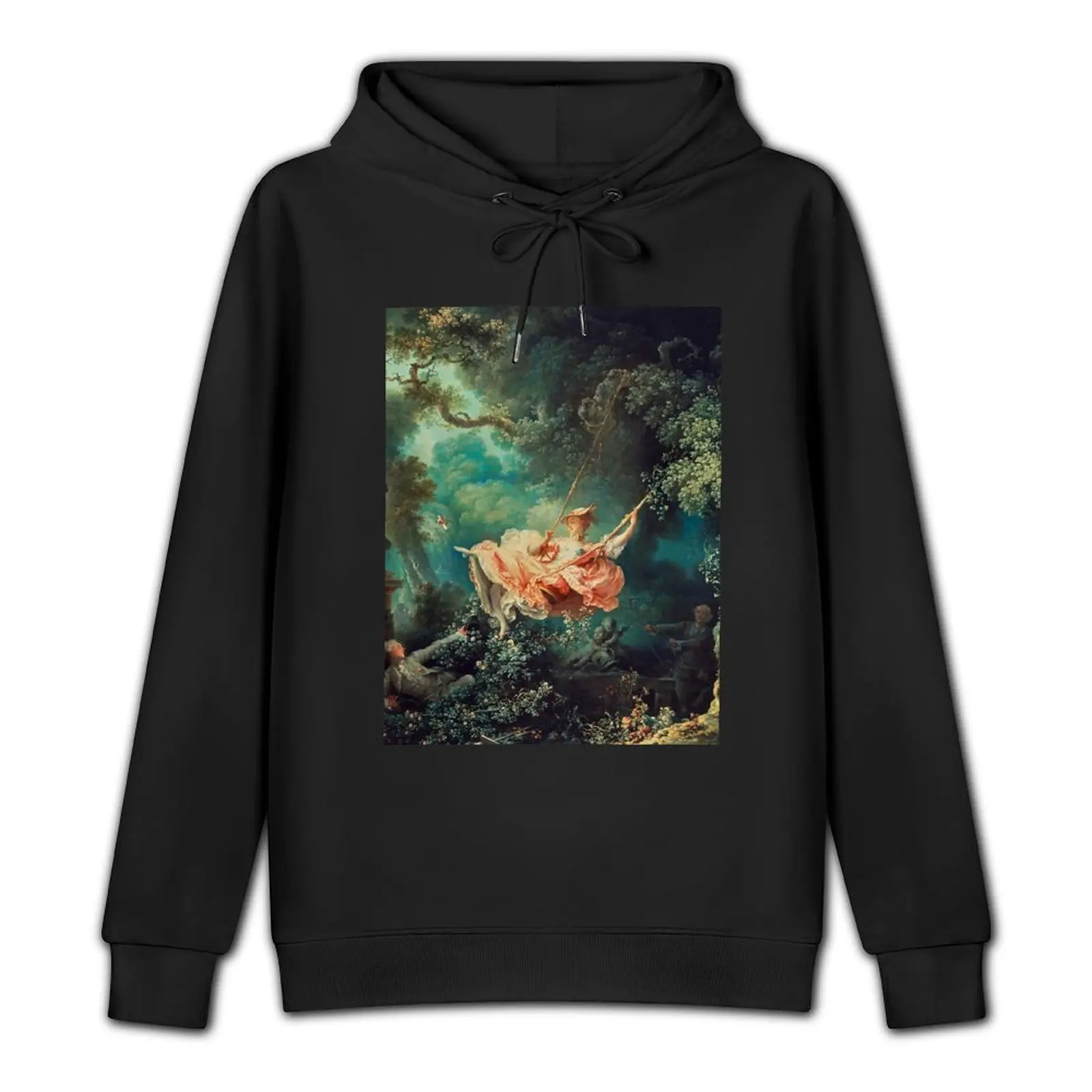 Swing Jean Honoré Fragonard пуловер с капюшоном эстетическая одежда футболки рисунком