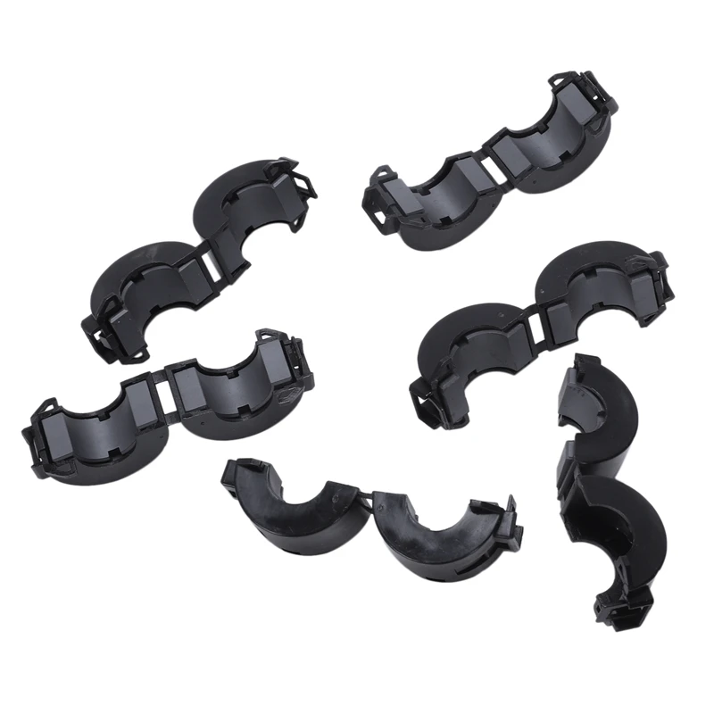 

6 шт., черные фильтры с ферритовым сердечником диаметром 15 мм