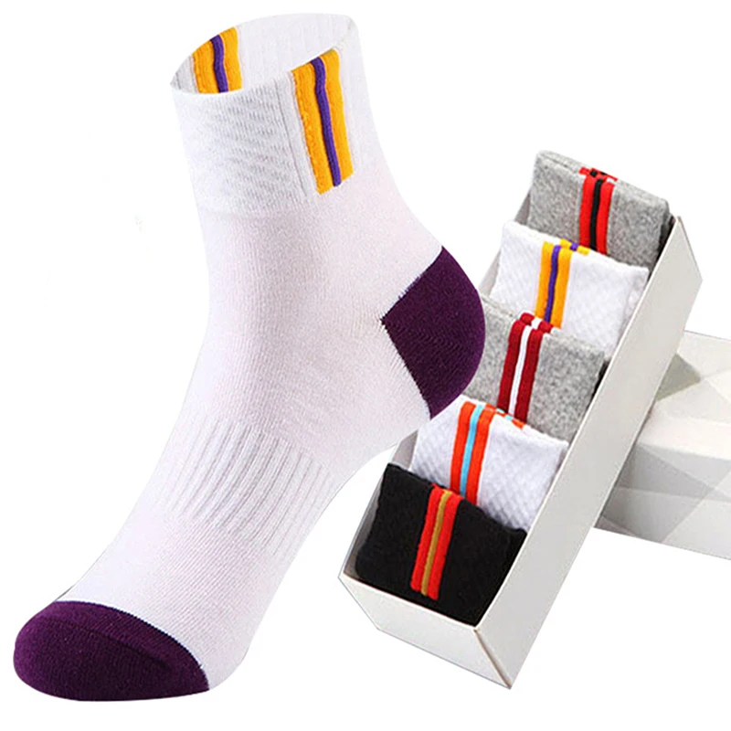 

High-quality Bamboo Fiber Breathable Deodorant Business Men Tube Socks For Autumn And Spring Summer Plus Size EUR 38-47