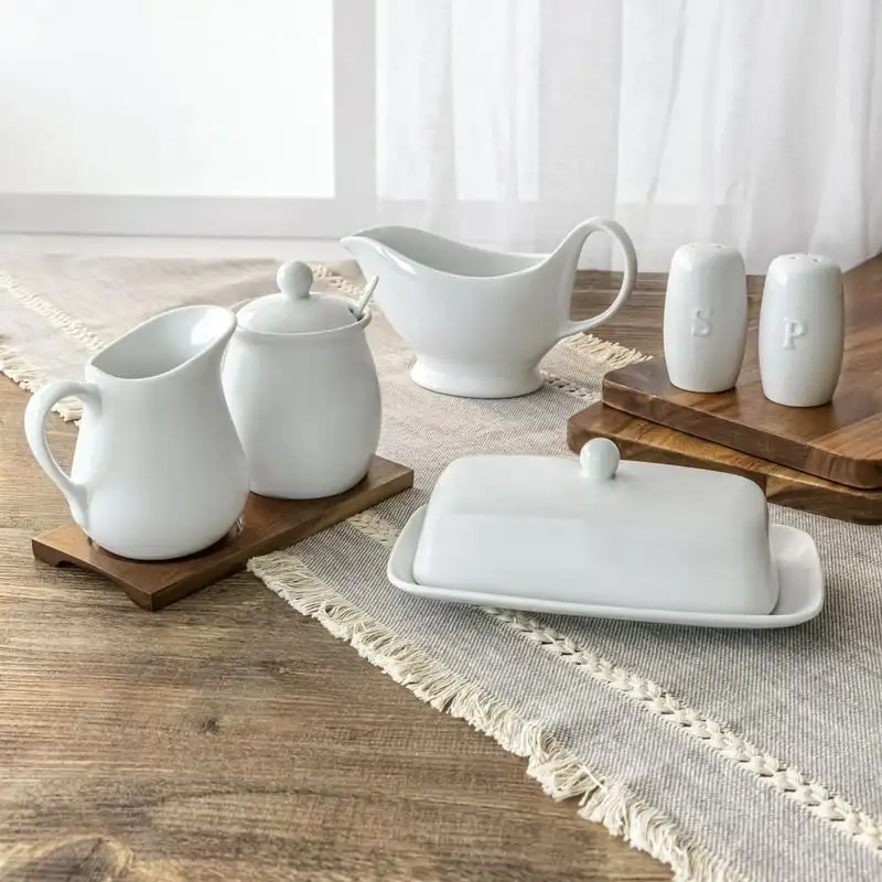 

Completer Serve, 6 Piece Set, White