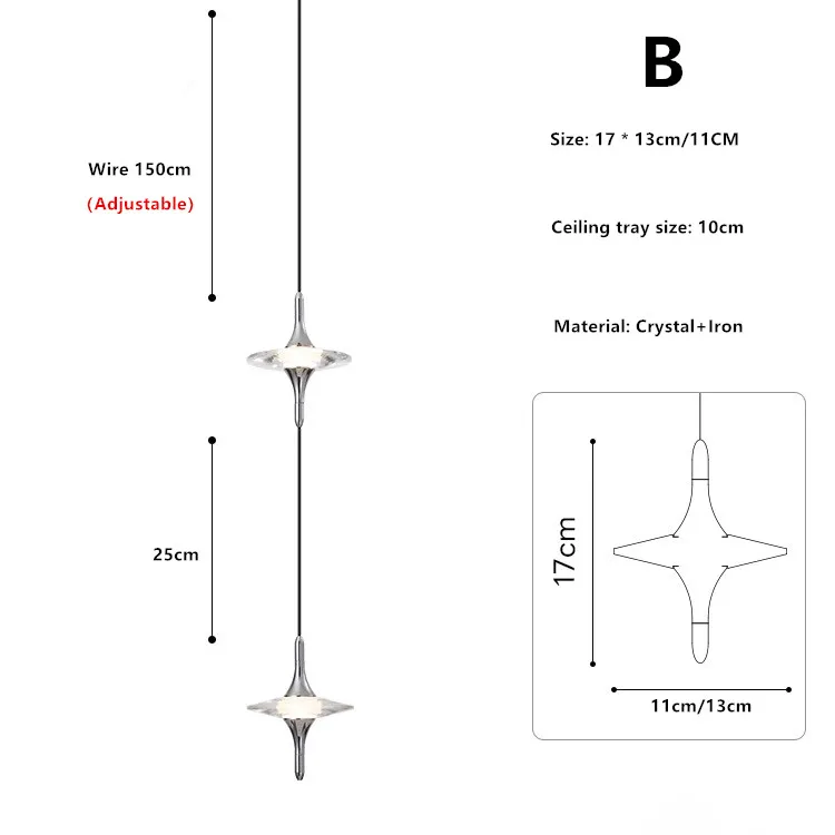

Хрустальная подвесная люстра OIMG