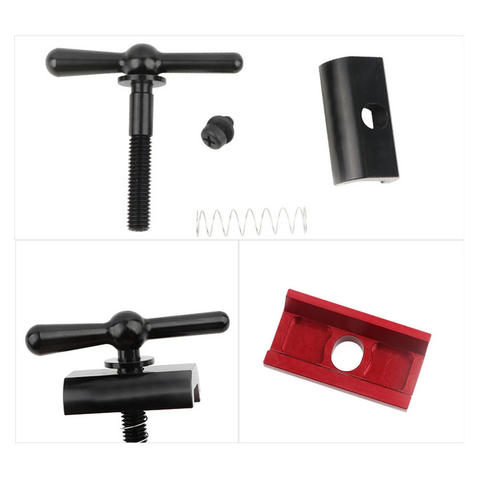 

Folding Bicycle Buckle Hinged Cleat With Magnet C Buckle Reinforced Connector Lock Clip For Folding Bicycle