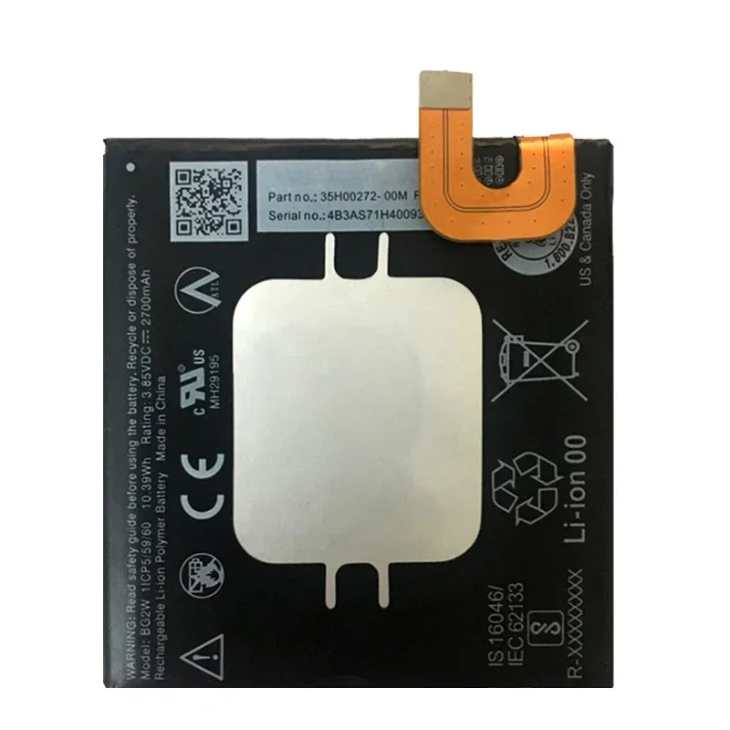 100% оригинал высокое качество 2700 мАч BG2W сменный аккумулятор для мобильного