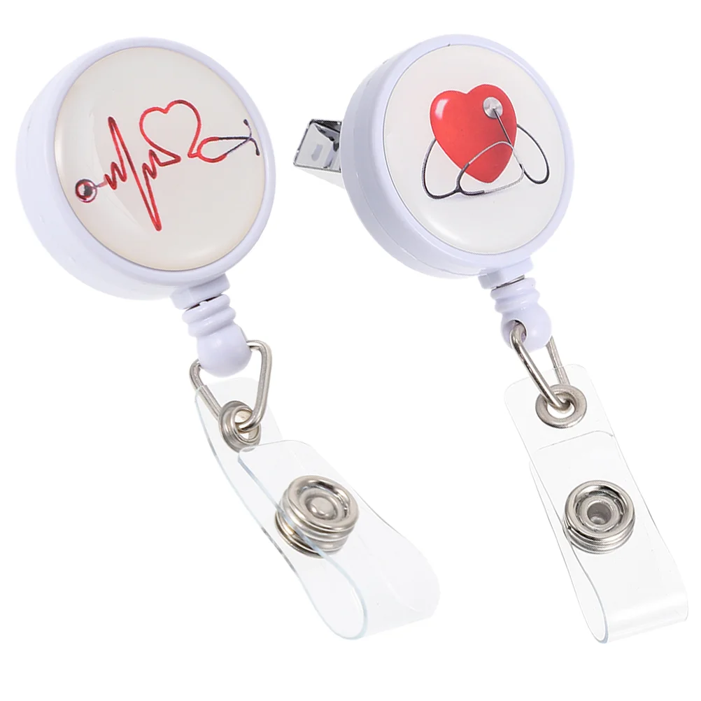 

2 шт., многоразовые держатели-клипсы для Бейджа