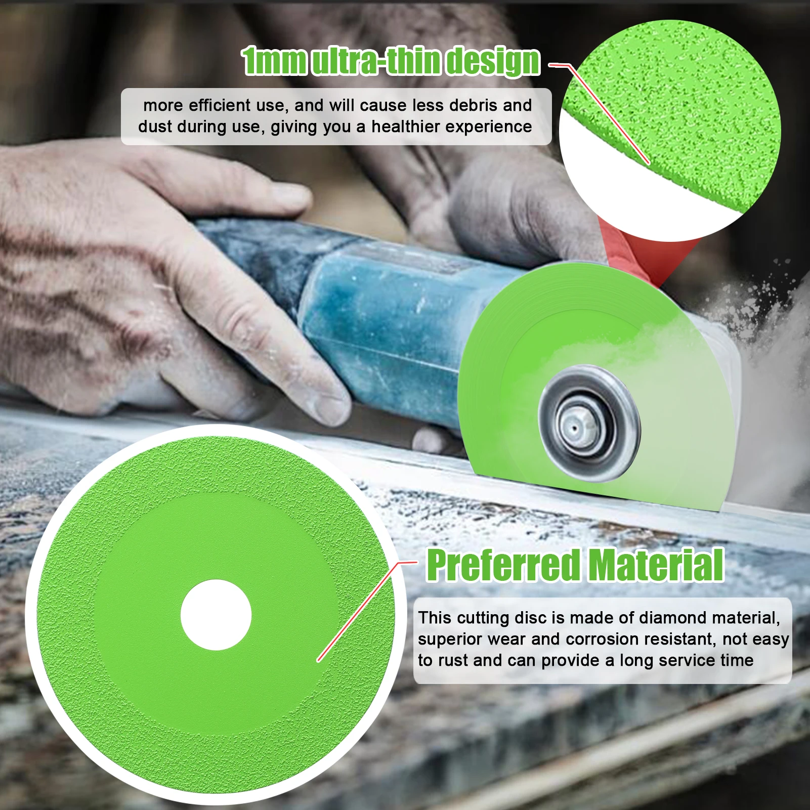 

Glass Cutting Disc 100mm Ultra-thin Saw Blade Jade Wine Bottles Grinding Chamfering Thin Cutting Blade Glass Cutting Disk