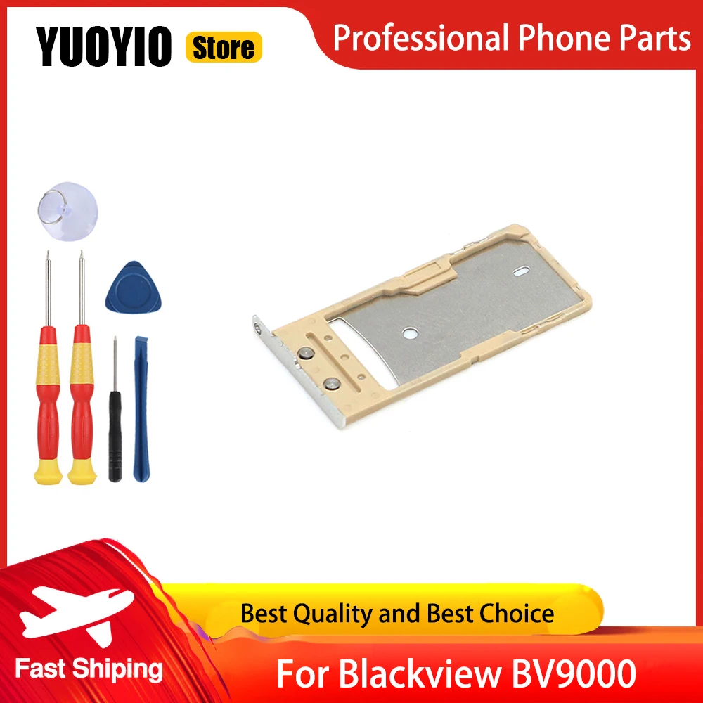 Новинка 100% оригинальный лоток для SIM-карты Blackview BV9000 Pro и держатель карт адаптер